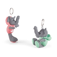 DUENA. Keyring with plush toy