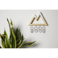 BASSO. Metal and ABS keyring