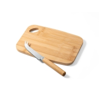 CAPPERO. Set with board and cheese knife