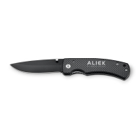 ALICK. Pocket knife in stainless steel and metal