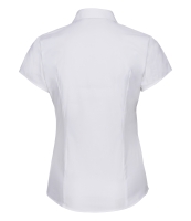 Russell Collection Ladies Short Sleeve Easy Care Fitted Shirt