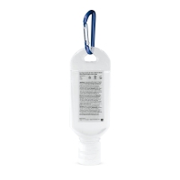 LYZE. Hand cleansing alcohol base 50 ml with carabiner