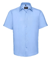 Russell Collection Short Sleeve Tailored Ultimate Non-Iron Shirt