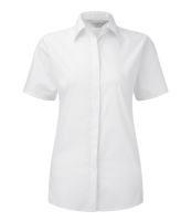 Russell Collection Ladies Short Sleeve Ultimate Stretch Shirt