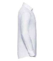 Russell Collection Long Sleeve Herringbone Shirt