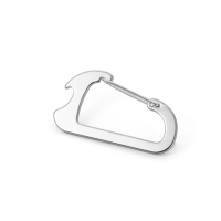 CLOSE. Carabiner with bottle opener