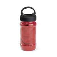 ARTX PLUS. Sports towel with bottle