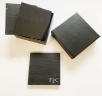 Set of 4 slate Coasters 