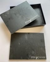 Set of 4 slate place mats