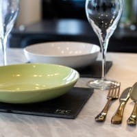 Set of 4 slate place mats