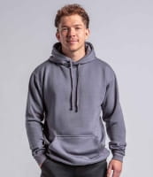 Drawstring - Unisex hoody - Solid grey