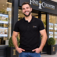 Fine & Country Embroidered Men's Polo 