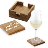 Branded Wooden Coasters