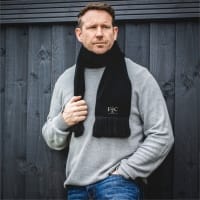 Fine & Country Mens Black Scarf