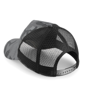 Beechfield Camo Snapback Trucker Cap
