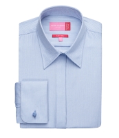 Brook Taverner Ladies Villeta Long Sleeve Herringbone Shirt