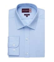 Brook Taverner Rapino Long Sleeve Poplin Shirt
