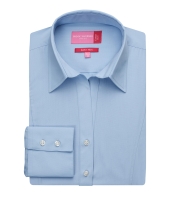 Brook Taverner Ladies Palena Long Sleeve Poplin Shirt