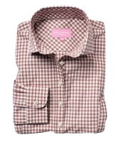 Brook Taverner Ladies Kansas Gingham Long Sleeve Shirt