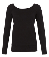Bella Ladies Tri-Blend Sponge Fleece Wide Neck Sweatshirt