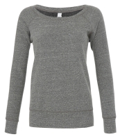 Bella Ladies Tri-Blend Sponge Fleece Wide Neck Sweatshirt
