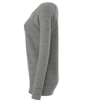 Bella Ladies Tri-Blend Sponge Fleece Wide Neck Sweatshirt