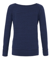 Bella Ladies Tri-Blend Sponge Fleece Wide Neck Sweatshirt