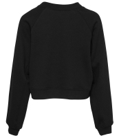Bella Ladies Raglan Cropped Pullover Sweatshirt