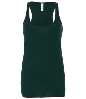 Bella Ladies Tri-Blend Racer Back Tank Top