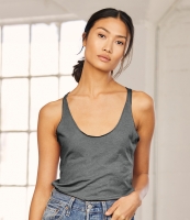 Bella Ladies Tri-Blend Racer Back Tank Top