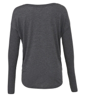 Bella Ladies Flowy 2x1 Long Sleeve T-Shirt