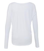 Bella Ladies Flowy 2x1 Long Sleeve T-Shirt