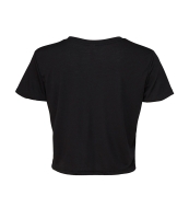 Bella Ladies Flowy Cropped T-Shirt