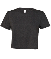Bella Ladies Flowy Cropped T-Shirt