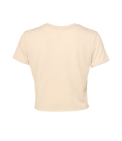 Bella Ladies Flowy Cropped T-Shirt