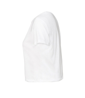 Bella Ladies Flowy Cropped T-Shirt