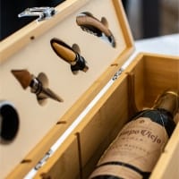 Bamboo Wine Box Gift Set