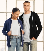Canvas Unisex Tri-Blend Full Zip Hoodie