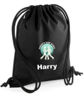 Sarah SideKicks Black Gym bag