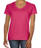 Gildan Ladies Premium Cotton® V Neck T-Shirt