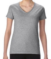 Gildan Ladies Premium Cotton® V Neck T-Shirt