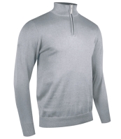 Glenmuir Zip Neck Cotton Sweater