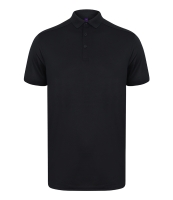 Henbury Slim Fit Stretch Microfine Piqué Polo Shirt