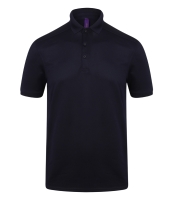 Henbury Slim Fit Stretch Microfine Piqué Polo Shirt