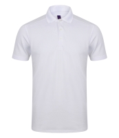Henbury Slim Fit Stretch Microfine Piqué Polo Shirt