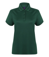 Henbury Ladies Slim Fit Stretch Microfine Piqué Polo Shirt