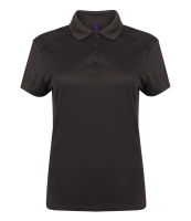 Henbury Ladies Slim Fit Stretch Microfine Piqué Polo Shirt