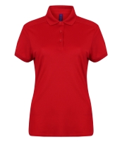 Henbury Ladies Slim Fit Stretch Microfine Piqué Polo Shirt