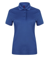 Henbury Ladies Slim Fit Stretch Microfine Piqué Polo Shirt