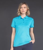 Henbury Ladies Slim Fit Stretch Microfine Piqué Polo Shirt